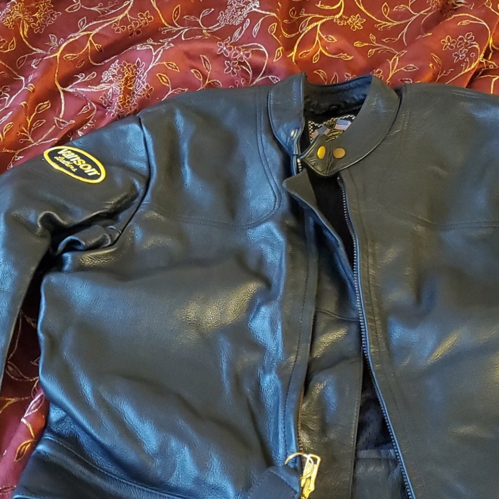 Leather jacket